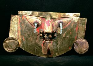 Funerary mask, Chimu